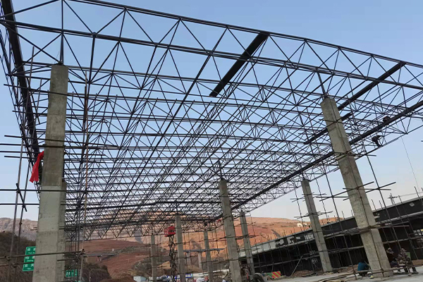 宣武钢结构网架图片